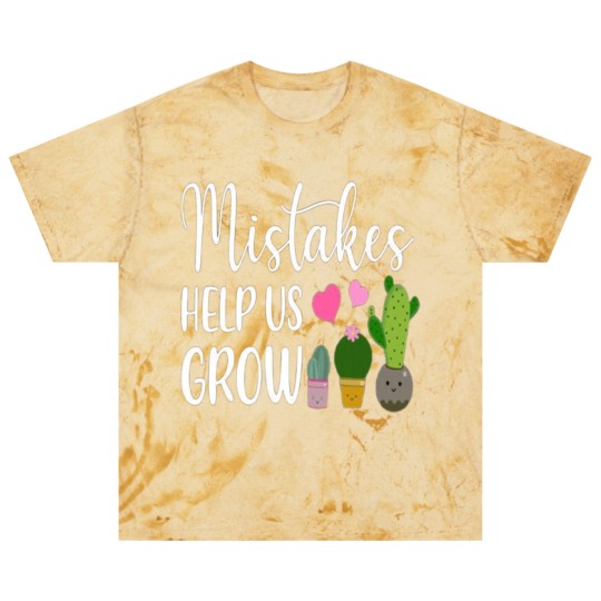 Discover Mistakes Help Us Grow For Teacher and Student Blast T Shirts