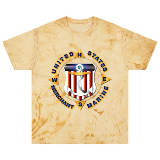 Discover Emblem - US Merchant Marine Blast T Shirts