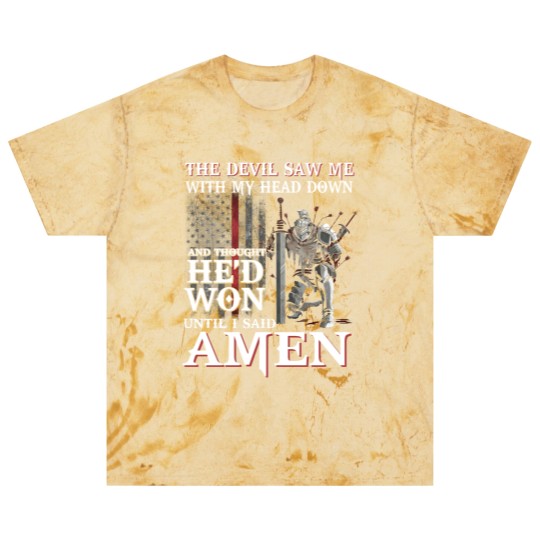 Discover The Devil Saw Me With My Head Down Thought He'D Won Blast T Shirts - The Devil Saw Me With My Head Down Thou - Blast T Shirts