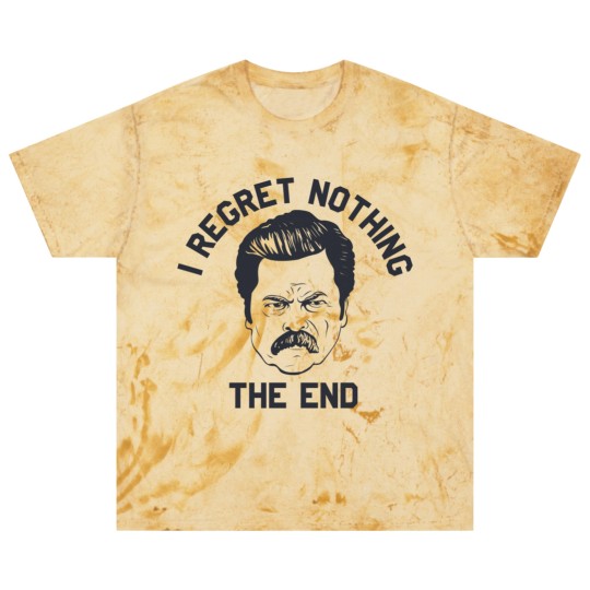 Discover Ron Swanson Parks and Rec I regret nothing - Parks And Rec - Blast T Shirts