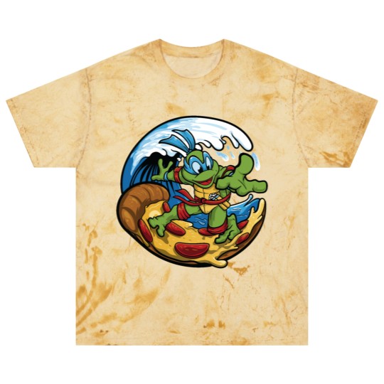 Discover ninja turtles surfing pizza Blast T Shirts