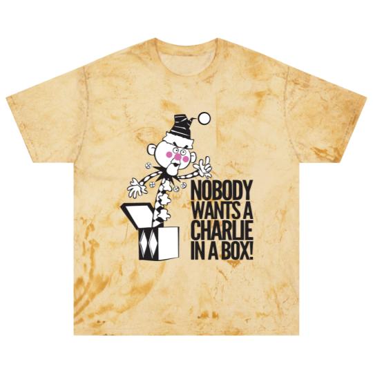 Discover Nobody wants a Charlie in a box - Rudolph The Red Nosed Reindeer - Blast T Shirts