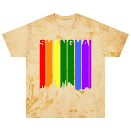 Discover Shanghai China Rainbow LGBT Gay Pride Blast T Shirts