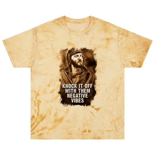 Discover Oddball Vintage Portrait Quote Knock It Off With Them Negative vibes - Oddball - Blast T Shirts