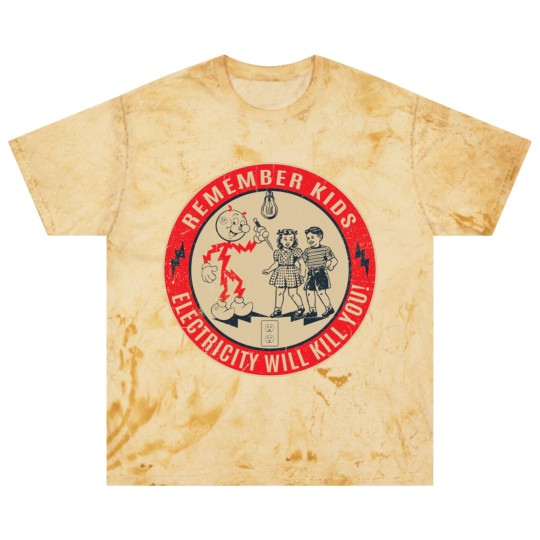 Discover CIPS Retro Sign - Electricity will kill you - Electricity Will Kill You - Blast T Shirts