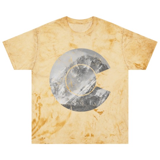 Discover Colorado State Flag Logo Rocky Mountain Blast T Shirts