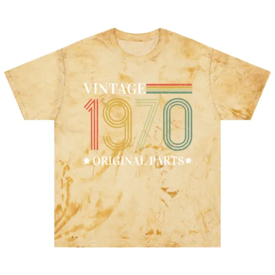 Discover Vintage 1970 70s Classic Born 1970 Original Parts Blast T Shirts
