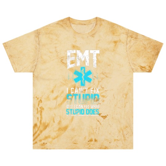 Discover emt medical emergency stupid can fix Blast T Shirts