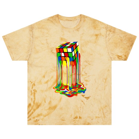 Discover Rainbow Abstraction melted rubix cube - Rubix Cube - Blast T Shirts