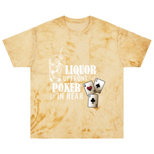 Discover Liquor Up Front Poker In The Rear Gambling Long Sl Blast T Shirts