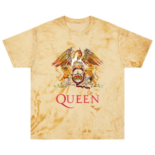 Discover Queen White Crest Freddie Mercury Brian May Blast T Shirts Blast T Shirts