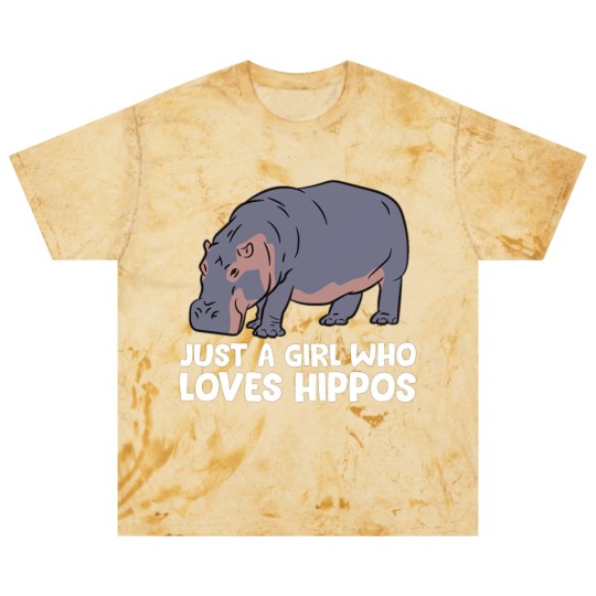 Discover Hippo Girl Just a Girl Who Loves Hippos Blast T Shirts