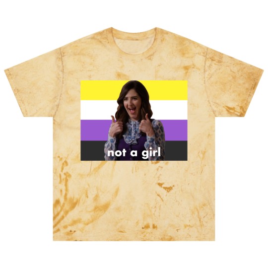 Discover Nonbinary Janet “Not a Girl” (The Good Place) - The Good Place - Blast T Shirts