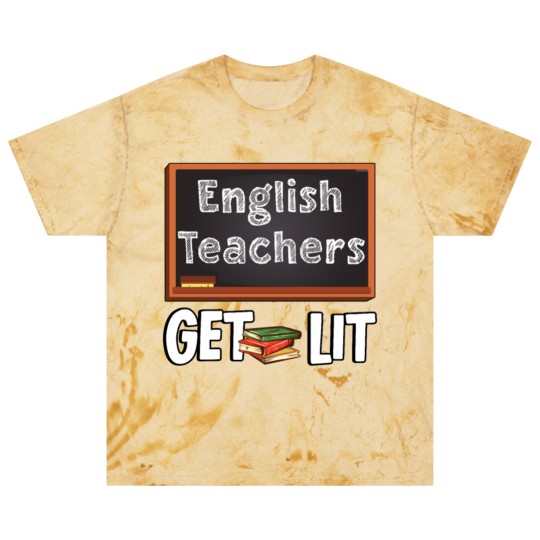 Discover Book Chalk Teacher English Literature Blackboard Blast T Shirts