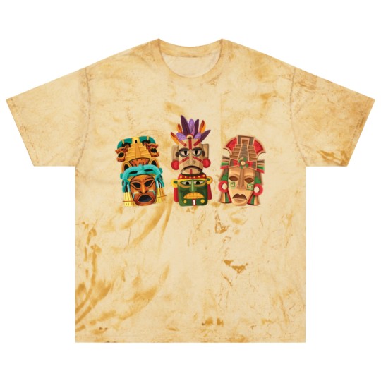 Discover Aztec Mask Inca Culture Maya Civilization Gift Blast T Shirts