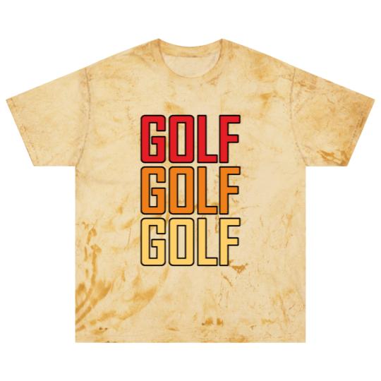 Discover Golf Golf Golf Blast T Shirts