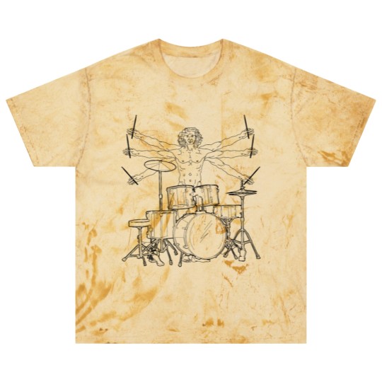 Discover Vitruvian Drummer Band Blast T Shirts