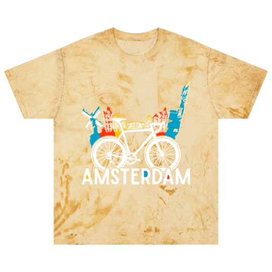 Discover Amsterdam bike in Holland Blast T Shirts