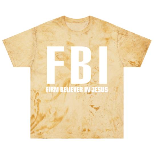 Discover FBI Firm Believer In Jesus patriotic police Blast T Shirts