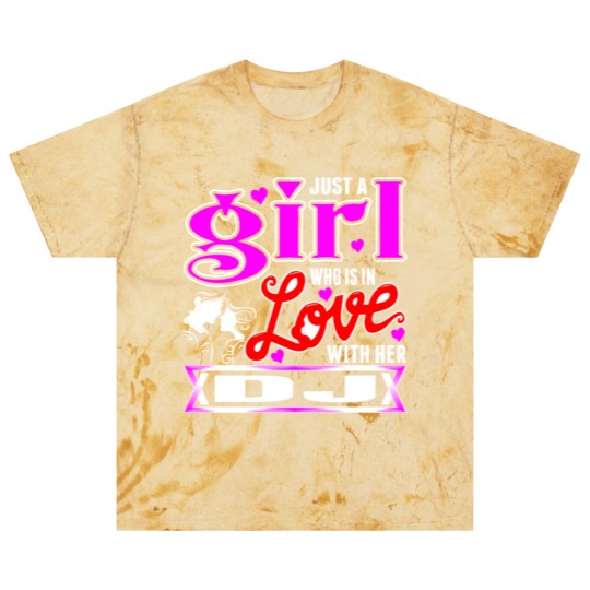 Discover A Girl Love With Her DJ Blast T Shirts