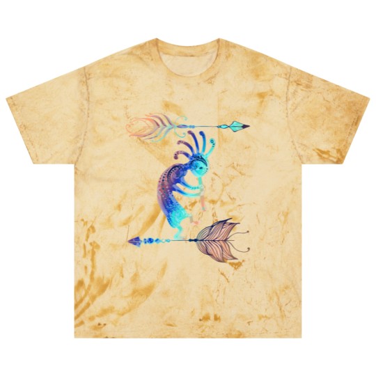 Discover Native American Kokopelli With Two Feathers 2 Blast T Shirts