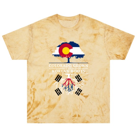 Discover Colorado Grown with Korean Roots Korea Design Blast T Shirts
