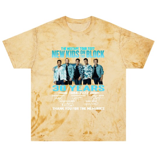 Discover NKOT Block Signture The Memories The MixTape Tour 2022 Blast T Shirts