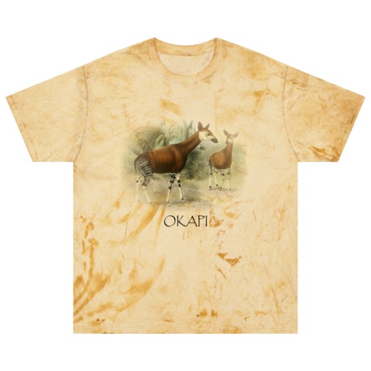 Discover Okapi Mom And Baby Zebra Giraffe Wild Forest Lover Blast T Shirts