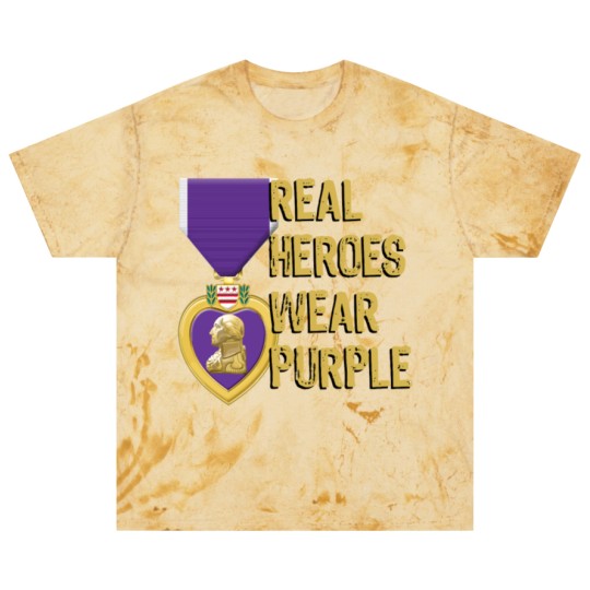 Discover Purple Heart Military Real Heroes Wear Purple Blast T Shirts