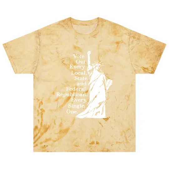 Discover Vote Out Republicans Statue of Liberty Blast T Shirts
