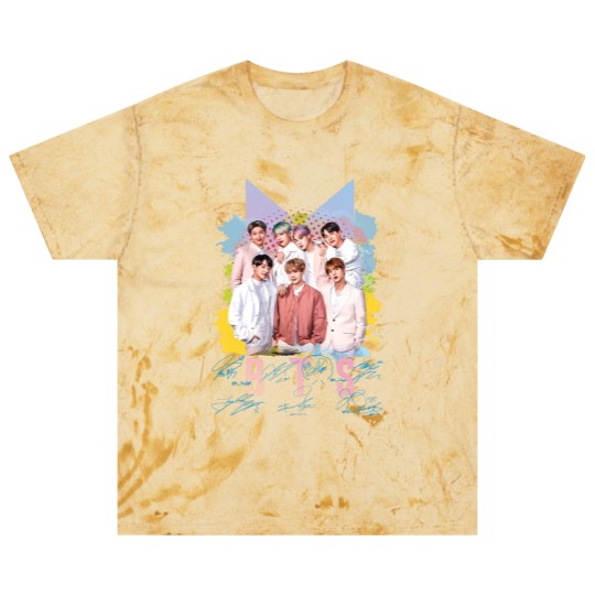 Discover Bangtan Boys Blast T Shirts, Bangtan Boys Group Members signature Blast T Shirts