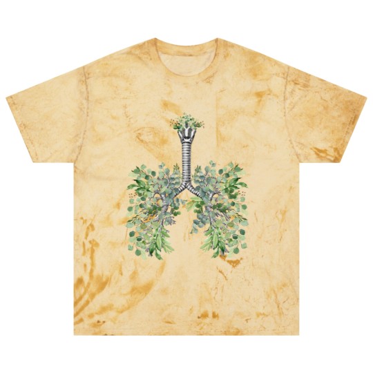 Discover Lung Anatomy, green leaves, Cancer Awareness - Lungs - Blast T Shirts