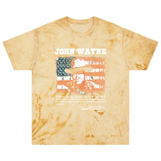 Discover John Wayne - Awesome John Wayne american flag te Blast T Shirts