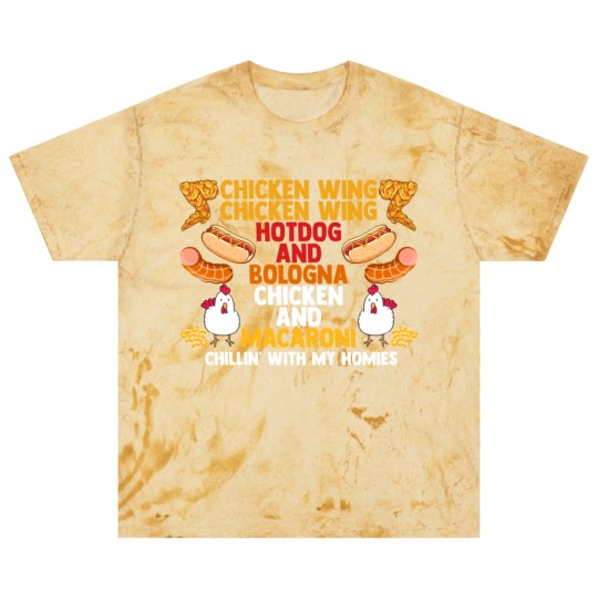 Discover Chicken Wing Macaroni Song Foodie Music Lover Blast T Shirts