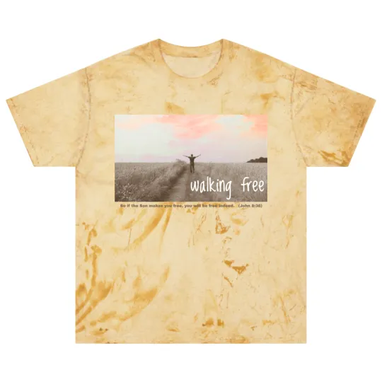 Discover Walking Free - Freedom because of Jesus Christ Blast T Shirts
