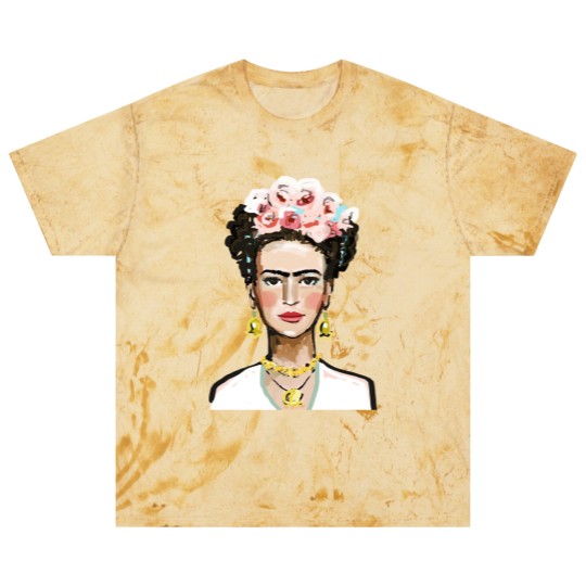 Discover Frida Kahlo Gold Earrings Museum Art Blast T Shirts