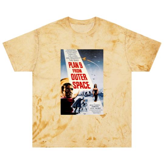 Discover Plan 9 From Outer Space, Retro Space Movie Poster Art Blast T Shirts,  Cult Classic Blast T Shirts,  Sci-Fi Art, Vintage   Graphic Blast T Shirts, Horror Movie Print