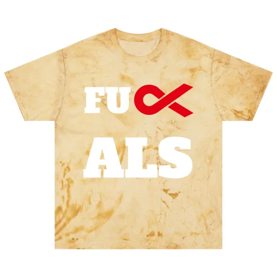 Discover Fuck ALS Awareness Month Red Ribbon Blast T Shirts