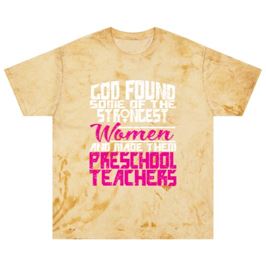 Discover Woman Preschool Teacher Gift Blast T Shirts