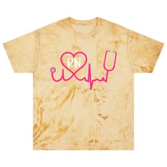 Discover Registered Nurse RN EKG Stethoscope Heart Heartbeat Blast T Shirts