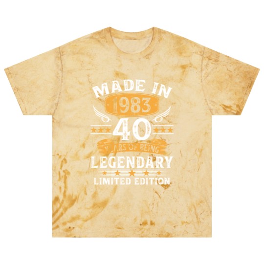 Discover Made In 1983 40 Years Old Gifts 40th Birthday Blast T Shirts