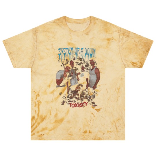 Discover Vintage SYSTEM OF DOWN American Rock Band Toxicity Blast T Shirts