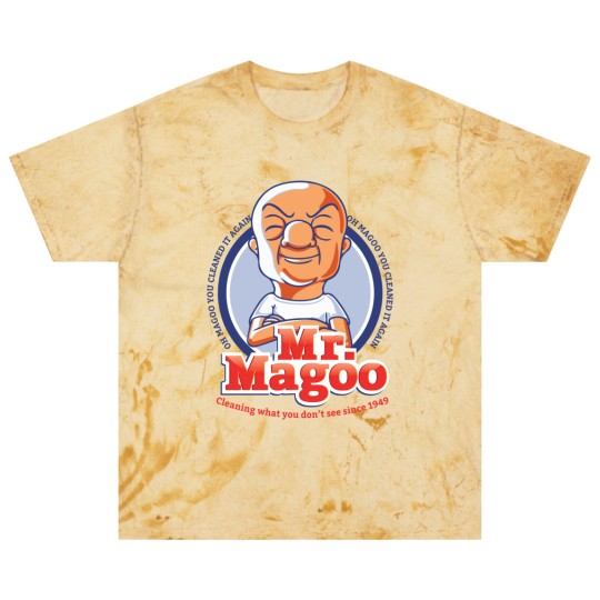 Discover Mr. Magoo as Mr. Clean Blast T Shirts
