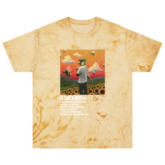 Discover Minimalist Album Music Blast T Shirts, Tyler Flower Boy Tour Album, Album Music Trend 2023 Blast T Shirts