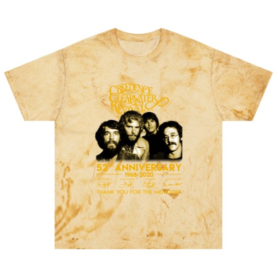 Discover 52 Years Creedence Clearwater Revival Blast T Shirts