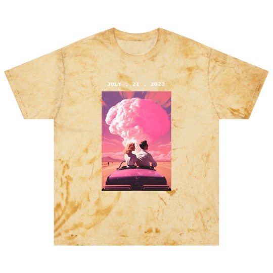 Discover Barbenheimer Barbie Movie Oppenheimer Blast T Shirts, The Ultimate Double Feature
