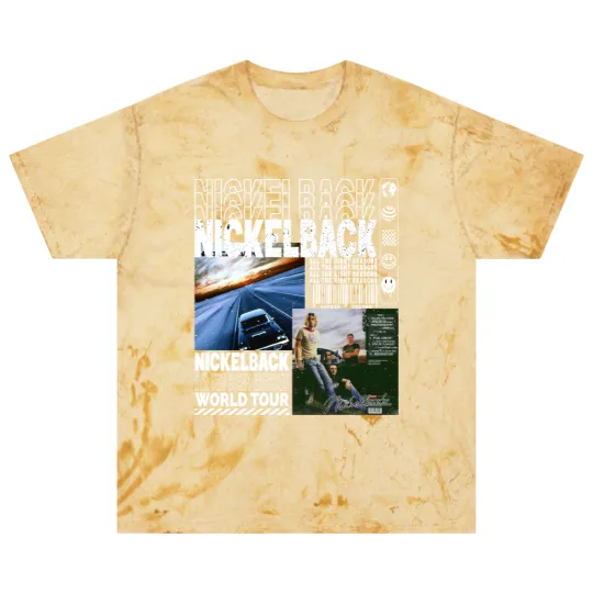 Discover Nickelback Music Blast T Shirts, Nickelback Merch Vintage Get Rollin' Tour 2023