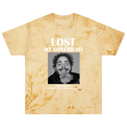 Discover Lost my boyfriend Post Malone Blast T Shirts