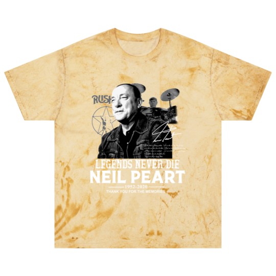 Discover Neil Peart Legends Never Die Blast T Shirts