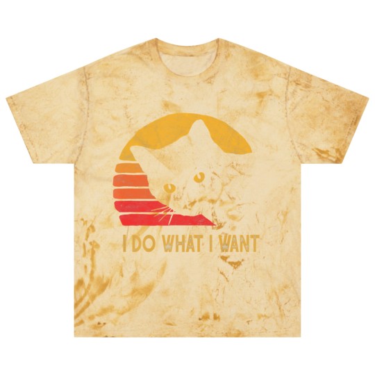 Discover Retro I do what I want with my cat funny gift Blast T Shirts